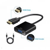 Hdmı To Vga Kablo Çevirici Dönüştürücü + Ses - Hdmi To Vga Kablo (551664582) - 7