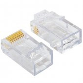 Rj45 Konnektör 50 Adet Network Cat5 Cat6 Jak Jack Ethernet Uç thumbnail 8
