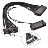 24 Pin Atx Dual Psu Çoklayıcı Adaptör Anakart Mining Kablosu - 5