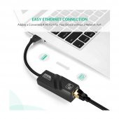 USB 3.0 Gigabit Ethernet Kartı Adaptör Rj45 10 100 1000 Mbps thumbnail 3