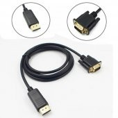Displayport To Vga Display Port Vga Kablo 1.8M - 1