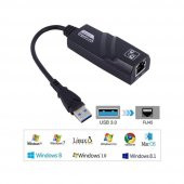 USB 3.0 Gigabit Ethernet Kartı Adaptör Rj45 10 100 1000 Mbps thumbnail 5