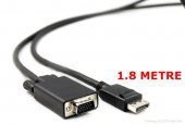 Displayport To Vga Display Port Vga Kablo 1.8M - 3