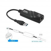 USB 3.0 Gigabit Ethernet Kartı Adaptör Rj45 10 100 1000 Mbps thumbnail 6