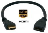 Hdmi Uzatma Kablosu - Dişi Erkek - 50 Cm thumbnail 1