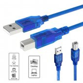 1 Metre Usb 2.0 Yazıcı Kablosu - Usb Tip B Kablo - 8