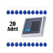 Rfid Şifreli Kapı Kilidi 20 Adet Tag Göstergeç Anahtarlık N11.849 thumbnail 1