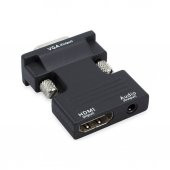 Hdmi To Vga Kablo Çevirici Dönüştürücü Adaptör Hdmı Ses Destekli (551664313) - 4