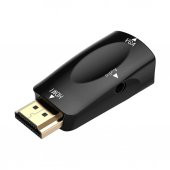 Hdmi To Vga Çevirici Dönüştürücü Adaptör 3.5Mm Ses Çıkışlı 1080P (551664310) - 5