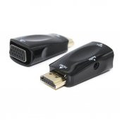 Hdmi To Vga Çevirici Dönüştürücü Adaptör 3.5Mm Ses Çıkışlı 1080P (551664310) - 9
