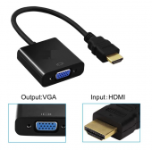 Hdmi To Vga Dönüştürücü Hdmi Erkek Vga Dişi Hdmi Giriş Vga Çıkış - 3
