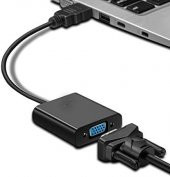Hdmi To Vga Kablo Çevirici Siyah thumbnail 2