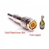 Wozlo Yaylı Bnc Konnektör Fiş Jack 5 Adet thumbnail 3