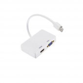 Wozlo Minidisplayport to Hdmi Vga Çevirici 4K Thunderbolt Macbook Dönüştürücü Kablo - 4