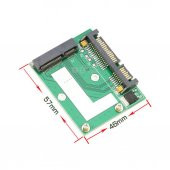 Msata Ssd To Sata Çevirici Kart Mini Pcıe Msata SsdDen 2.5 Sata (551664175) - 2
