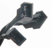 Fan Çoklayıcı Y Pwm Kablosu Splitter 4 Pin Switch 3 Pin 3 thumbnail 3
