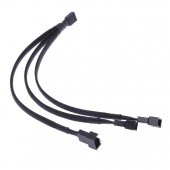 4 Pin Fan Çoklayıcı Y Pwm Çoklayıcı Splitter Kablosu 3 Pin 3 Port - 1