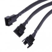 4 Pin Fan Çoklayıcı Y Pwm Çoklayıcı Splitter Kablosu 3 Pin 3 Port - 2