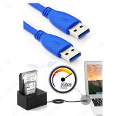Wozlo Usb 3.0 Erkek Kablo İki Ucu Usb 3.0 A - 5 M thumbnail 3