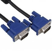 1.5M Vga Kablo Ekran Monitör Projeksiyon Kablosu Gerçek 1080P - 1