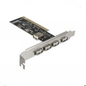 Pci 4+1 5 Port Usb 2.0 Çoklayıcı Çoğaltıcı Kart - 1