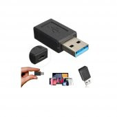 Usb 3.0 Erkek To Usb 3.1 Type-C Dişi Çevirici Dönüştürücü Adaptör - 4