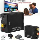 Dijital Digital To Analog Toslink Ses Çevirici Dönüştürü thumbnail 3