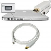 Apple Macbook Mini Displayport Thunderbolt To Hdmi Kablo 1.8M - 4