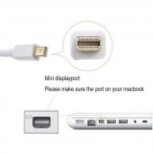 Apple Macbook Mini Displayport Thunderbolt To Hdmi Kablo 1.8M - 5