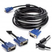 5M Metre Vga Kablo - Ekran Lcd Monitör Kablosu - 1