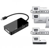 Mini Displayport To Hdmi Vga Dvi Çevirici - 3