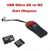 Micro Sd Hafıza Kartı Okuyucu Usb Kart Okuyucu - 3