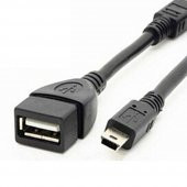 Mini Usb Otg Kablo - 5 Pin Usb Çevirici Kablo - 2