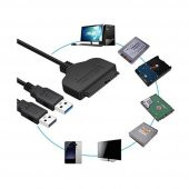 2.5 Inç Usb 3.0 Sata Ssd Hdd Hard Disk Data Kablosu Koruma Kutusu - 1