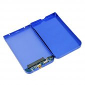 2.5 İnç Ultra Slim Sata Harddisk Kutusu - Ssd Disk Uyumlu - Mavi thumbnail 6