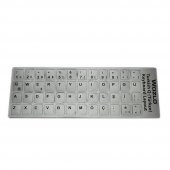 Laptoplar Için Türkçe (Q) Klavye Sticker Gri - 3