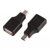 5 Pin Mini Usb Erkek To Usb Dişi Adaptör - Mini Usb Otg 519137362 - 1