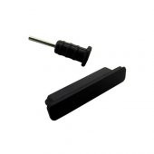 Iphone Ipad Kulaklık Ve Şarj Soketi Toz Önleyici Tıkaç Siyah (519137278) thumbnail 1