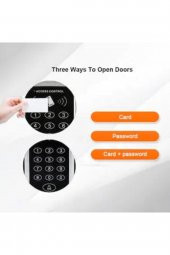 Rfid Şifreli Kapı Kilidi - Kartlı Geçiş Kontrol Sistemi - 5