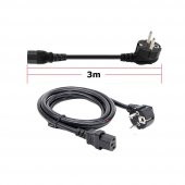 3 Metre Kasa Monitör Elektrik Kablosu Power Kablosu - 3