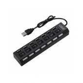 7 Port Usb Hub - On/Off Switch Işıklı - Usb Çoklayıcı - Chipli (519136778) thumbnail 4