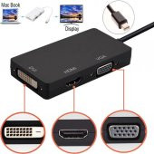 Mini Displayport To Hdmi Dvi Vga Kablo Çevirici Dönüştürücü Thunderbolt - 2