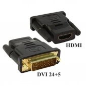 Turbosepet 24+5 Dvi Erkek To Hdmi Dişi Çevirici Dvi To Hdmi thumbnail 1