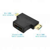 Hdmi To Mini Hdmi Ve Micro Hdmi Çevirici 519136056 - 2