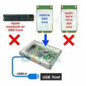 Mini Sata Msata Ssd Usb 3.0 Harddisk Kutusu Harici Msata Kut... - 7