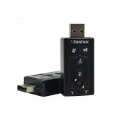 Wozlo 7.1 Virtual 3D USB Ses Kartı thumbnail 2