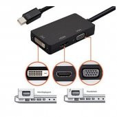 Mini Displayport To Hdmi Dvi Vga Çevirici Kablo Macbook Görüntü - 9