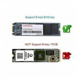 M.2 Ngff To Usb 3.0 Ssd Sata Hdd Harddisk Kutusu - Aliminyum Kasa thumbnail 4