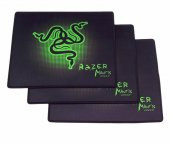 Razer Mouse Pad Siyah Yeşil Desenli Oyuncu Mouse Pad 25-21Cm thumbnail 3