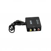 Scart Rca Lale Tos To Hdmi Çevirici Dönüştürücü Converter Siyah 519134600 - 9